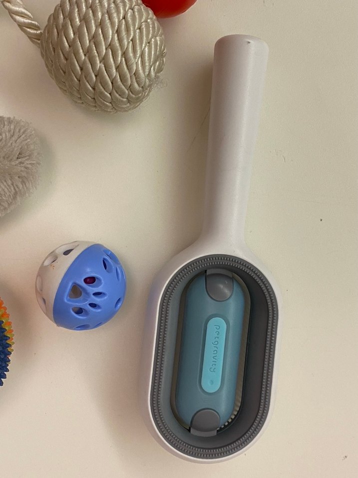 Kedi Oyuncak Seti + kedi fırçası - Görsel 2