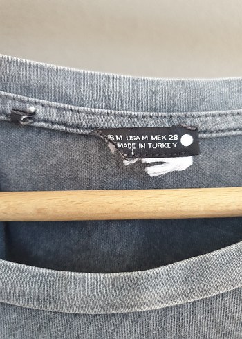 m Beden gri Renk Zara Tshirt