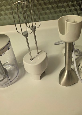 Philips 700W Beyaz Blender ve Doğrayıcı Seti - Görsel 8