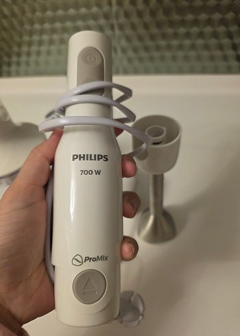 Philips 700W Beyaz Blender ve Doğrayıcı Seti - Görsel 5