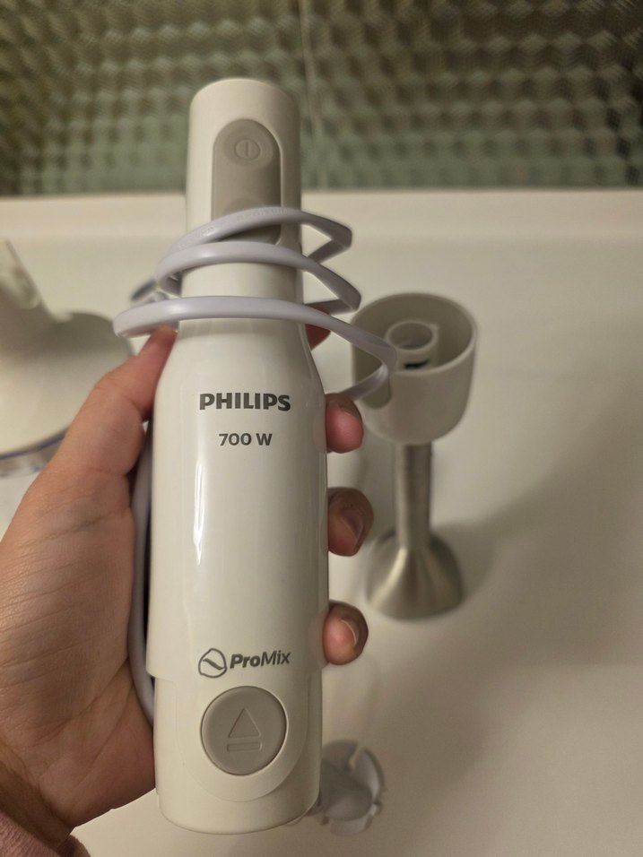 Philips 700W Beyaz Blender ve Doğrayıcı Seti - Görsel 5