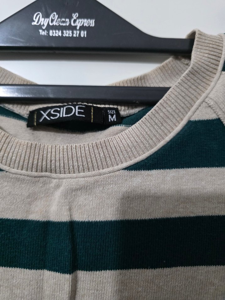 Çizgili Triko/Kazak - Görsel 2