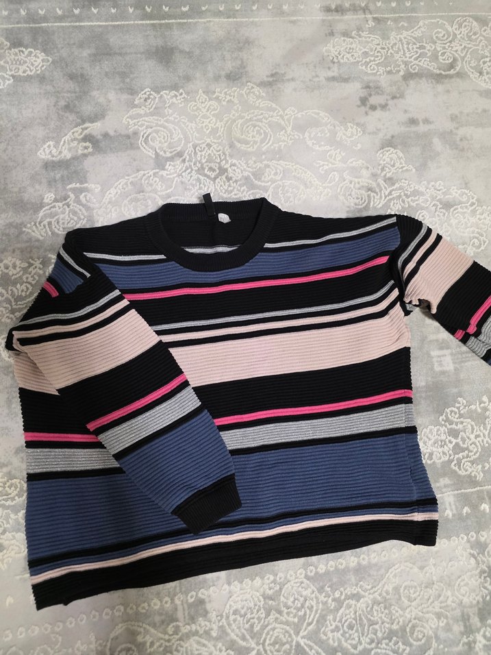 Çizgili Kazak - Görsel 4