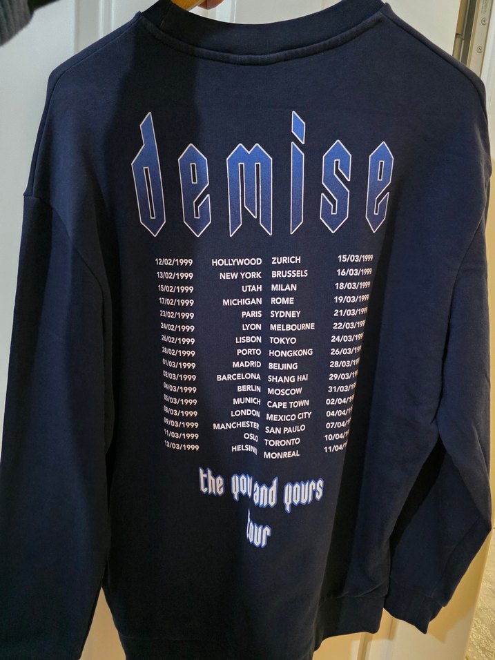 Lacivert Sweatshirt unisex - Görsel 2