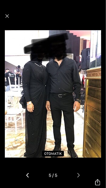 38 Beden Tesettür şık abiye