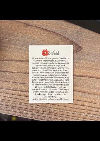 Lucky Culture Kolye - Görsel 3
