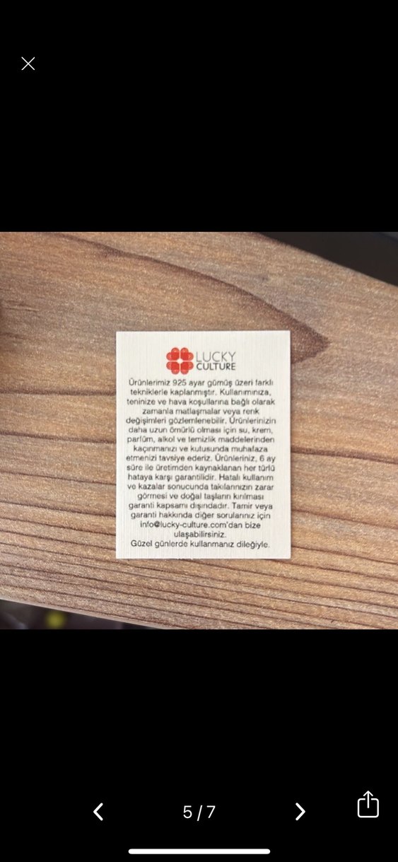 Lucky Culture Kolye - Görsel 3