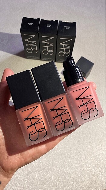 Nars sıvı allık luster torrid orgasm