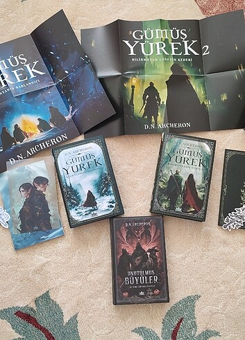 Gümüş Yürek Serisi+ Yan Kitap/ D.N Archeron