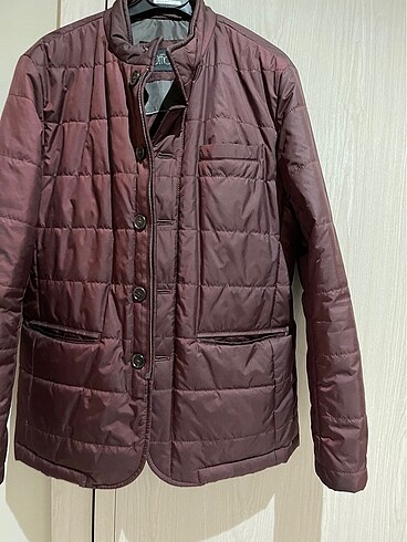 m Beden bordo Renk Network Erkek Mont