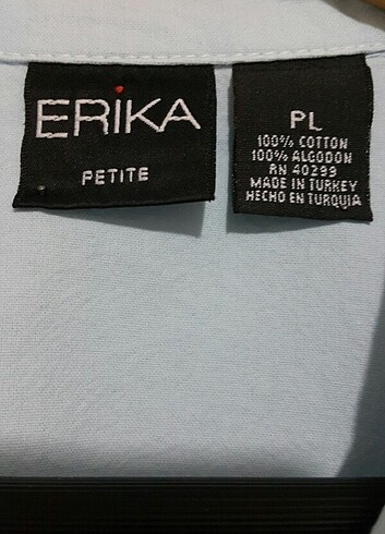 xl Beden Mavi koton gomlek