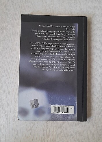 William Faulkner - Ses ve Öfke