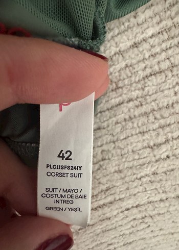 Penti Penti Koyu Yeşil Fitted Midi Mayo
