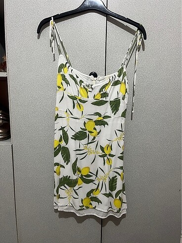 Limonlu Elbise