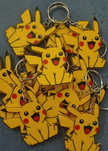 Pokemon Pikachu Figür Anahtarlık - Görsel 2