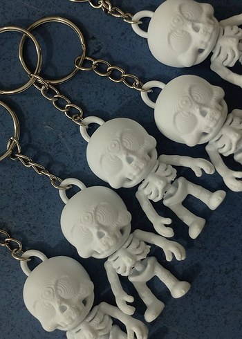 İskelet / Kurukafa / Skull Figür Anahtarlık - Görsel 2