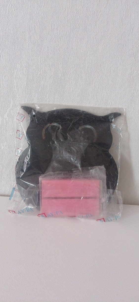 Baykuş Şeklinde Ahşap Yazı Tahtası Ve Stantı - Görsel 3