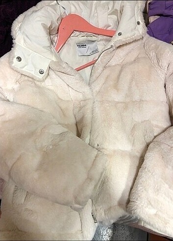 Pull and Bear Pullandbear peluş mont