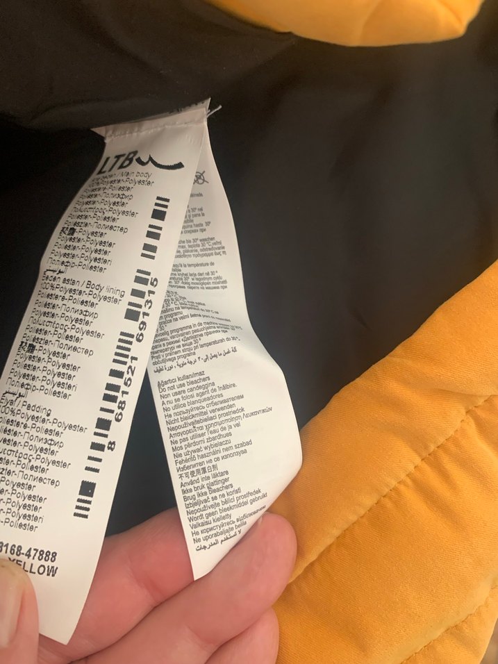 LTB Erkek Fermuarlı Dik Yaka Yelek M - Görsel 5