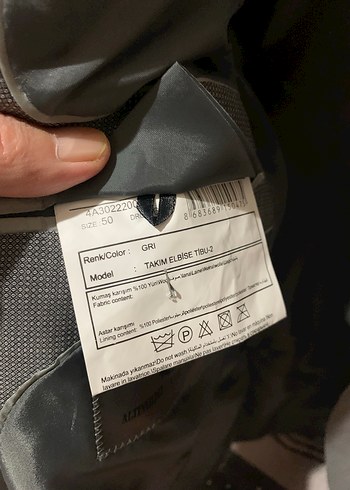 Altınyıldız Erkek Takım Ceketi 50 - Görsel 5