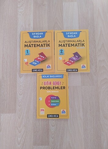 Şenol Hoca Alıştırmalarla Matematik 1-2 ve Problemler 