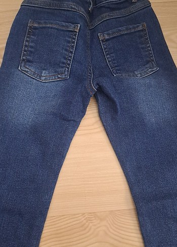 4 Yaş Beden mavi Renk Mavi Erkek Çocuk Normal Boy Kot Pantolon