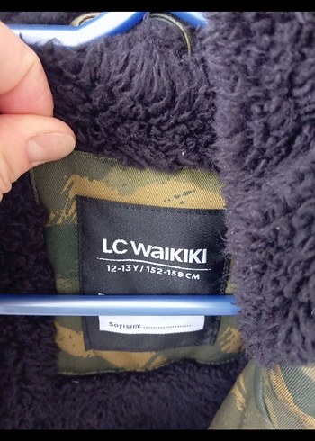 Erkek Çocuk Kamuflaj Düğmeli Mont - Görsel 6