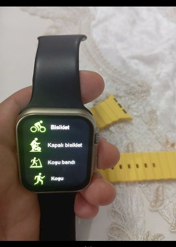 Çok Renkli Akıllı Saat ve Kordon Seti - Görsel 5