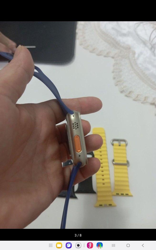 Çok Renkli Akıllı Saat ve Kordon Seti - Görsel 3