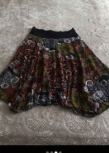 Bohem Çok Renkli Kadın etek - Görsel 3