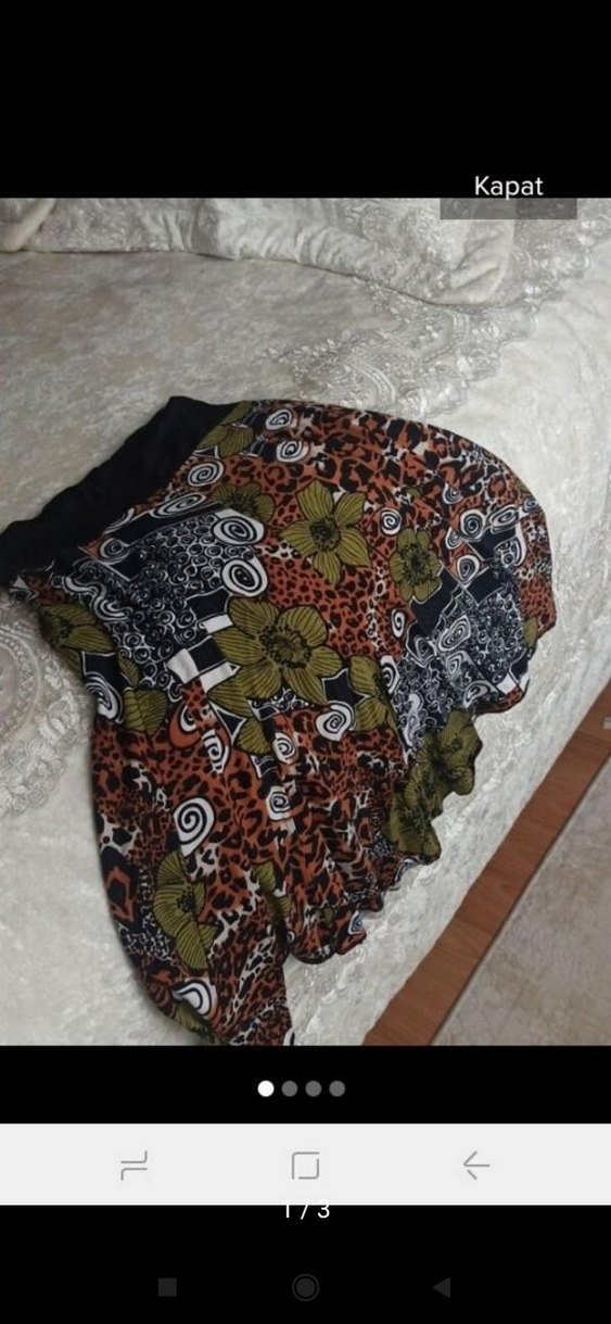 Bohem Çok Renkli Kadın etek - Görsel 2