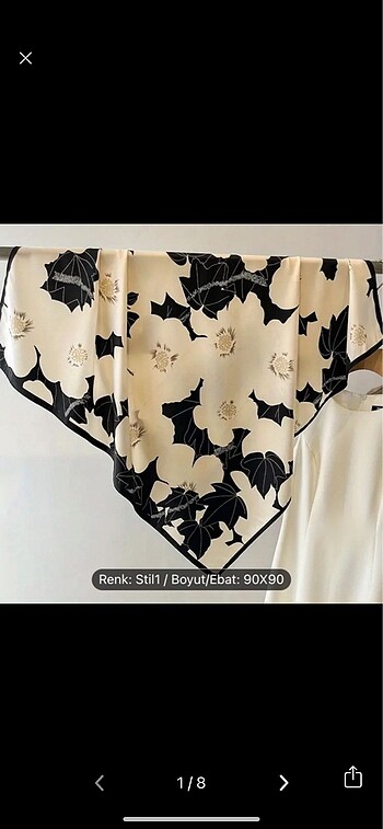 İthal twill eşarp ????????