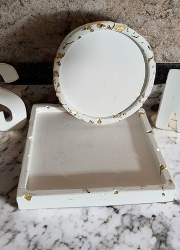 ÖZEL TASARIM 4LÜ DEKORATİF SET 