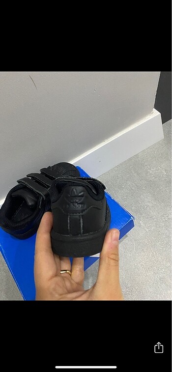 22 Beden Adidas süperstar çocuk ayakkabı