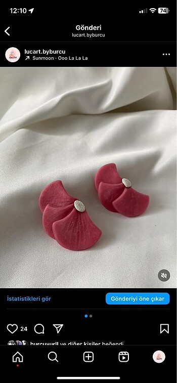 El yapımı küpe