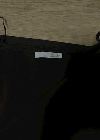 Zara Kahverengi Büzgülü Mini Elbise - Görsel 3