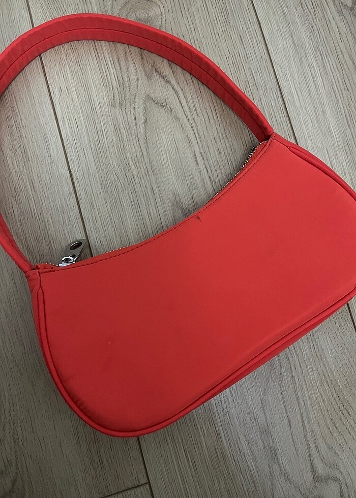 Pull and bear neon turuncu çanta - Görsel 3