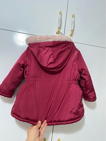18-24 Ay Beden bordo Renk Lcw mont