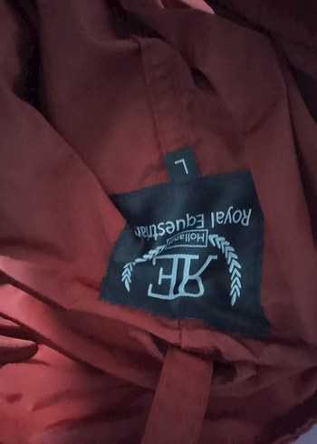 Düğmeli  somon rengiKadın yağmurluk - Görsel 5