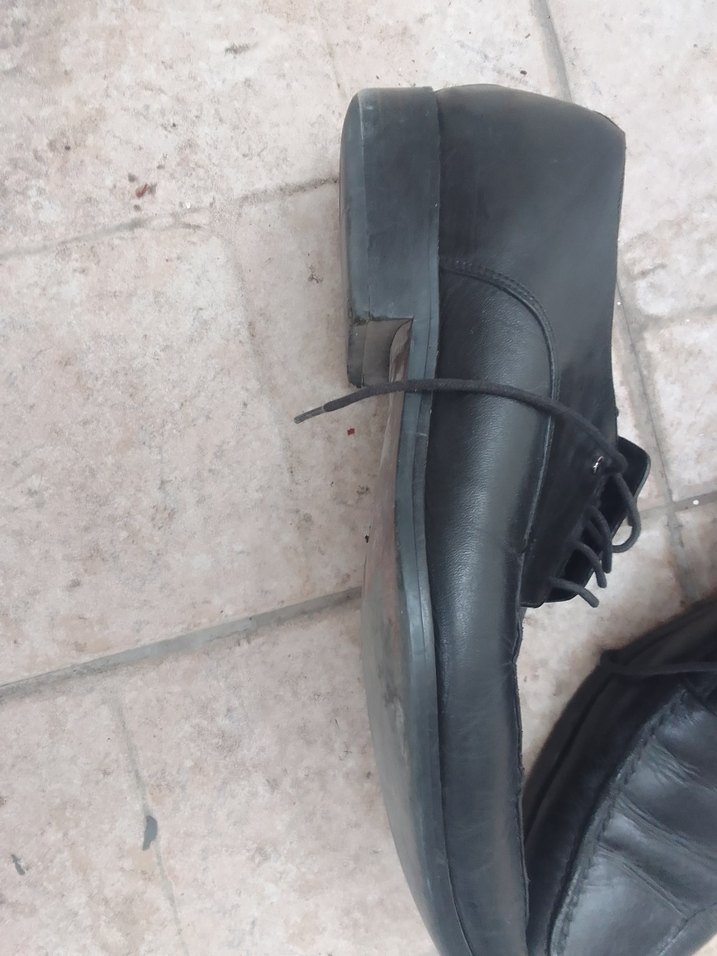 Erkek Klasik Siyah Deri Ayakkabı orjinal - Görsel 3