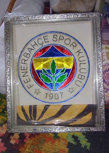 Fenerbahçe Spor Kulübü Nakışlı Rozet - Görsel 3