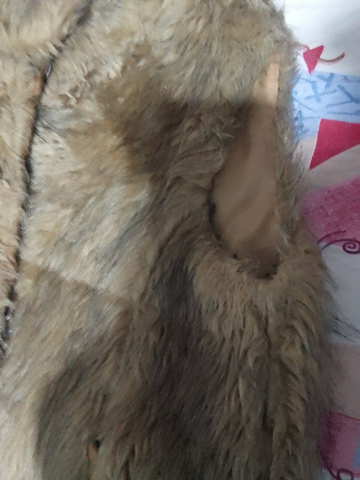 Kahverengi Kadın Suni Kürk Yelek - Görsel 2