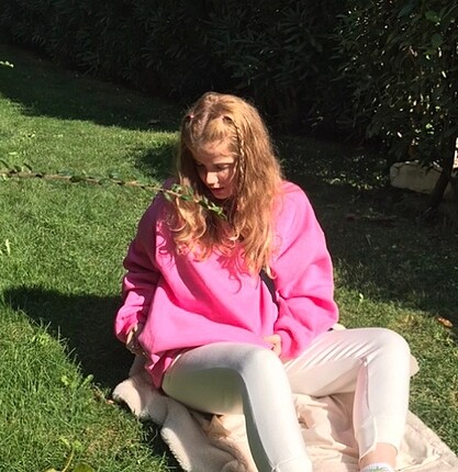 pembe sweatshirt