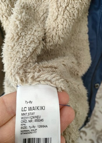 8 Yaş Beden lacivert Renk LCW 7-8yas Erkek Çocuk Mont