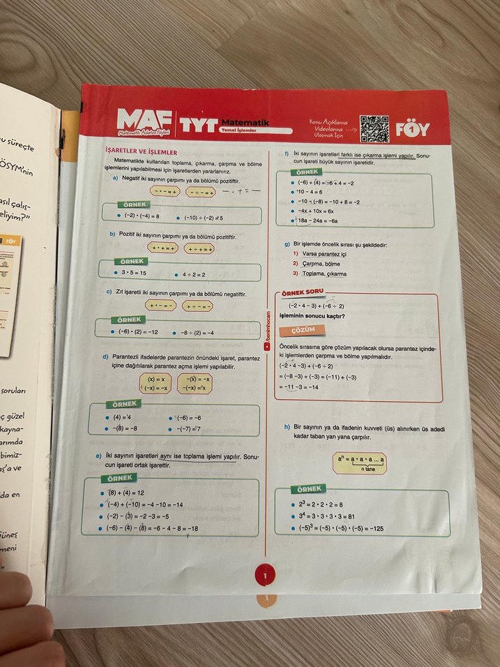 Benim Hocam TYT 2023 Matematik Konu Anlatımı ve Soru Bankası - Görsel 4