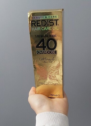 REDİST 40 YAĞ İÇERİKLİ SAÇ YAĞI