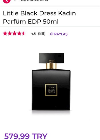 Little Black Dress Kadın Parfüm EDP 50ml