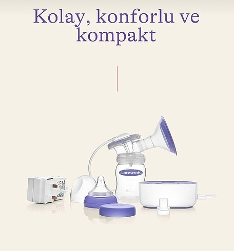 Lansinoh göğüs pompası