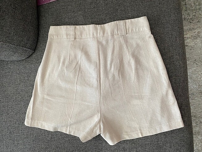 l Beden ten rengi Renk Massimo Dutti pileli şort