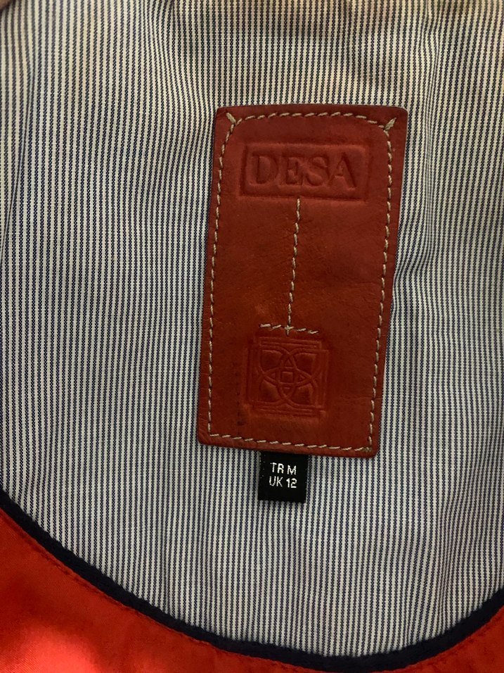 Kadın Kırmızı Deri Biker Ceket - Görsel 4